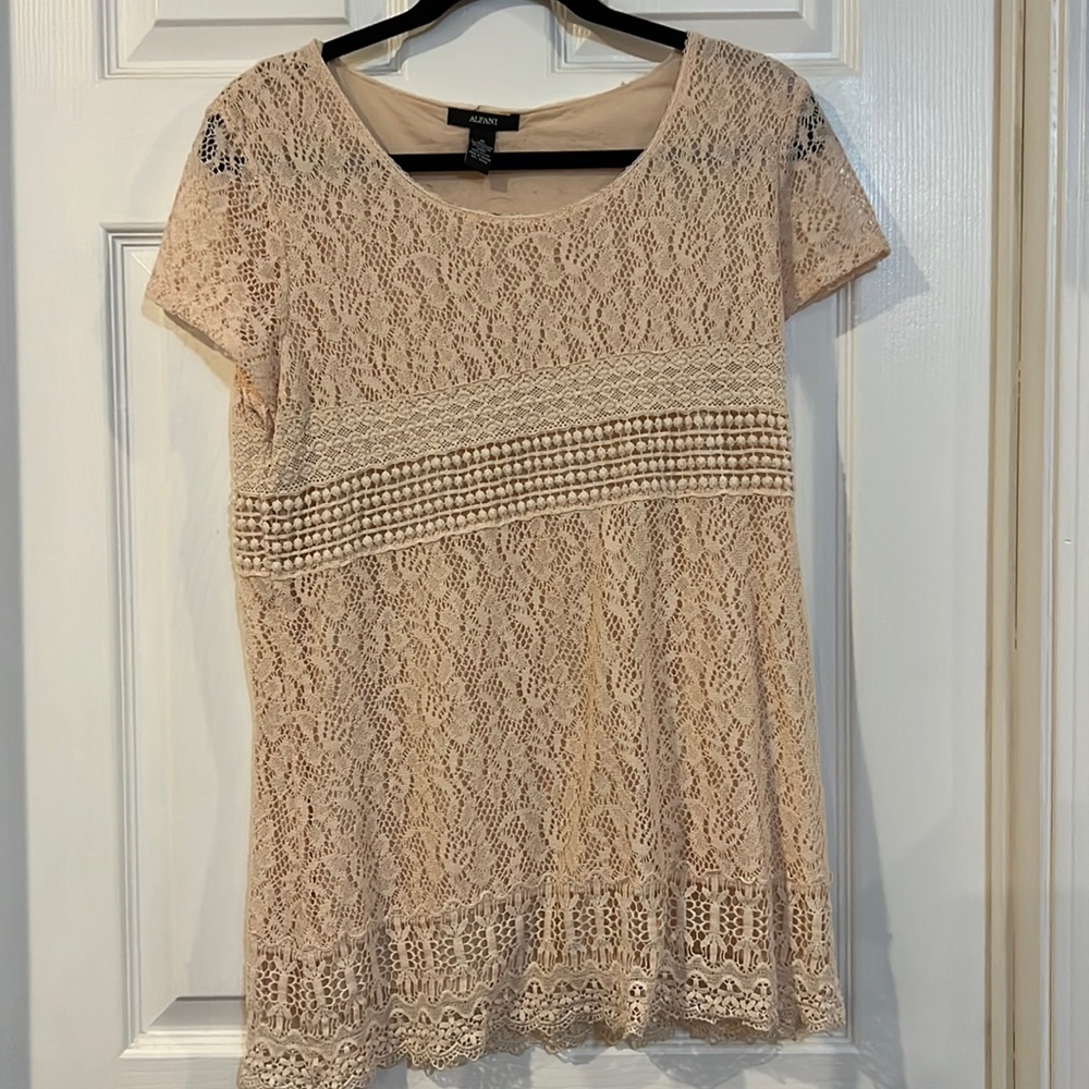 Alfani Lace top